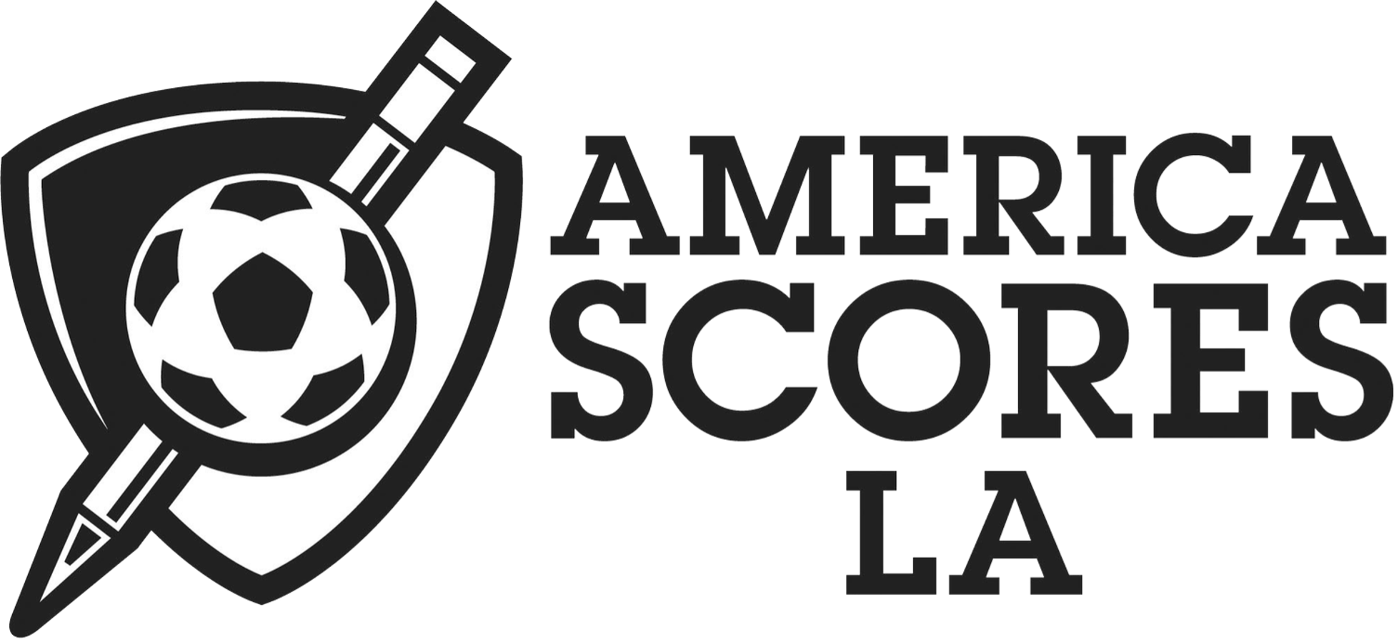 America SCORES LA logo